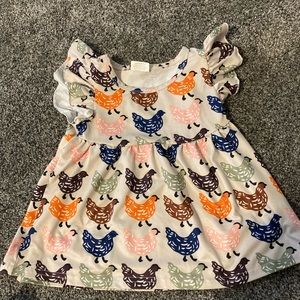 Baby/Toddler Chicken Dress/Shirt 6-12 months